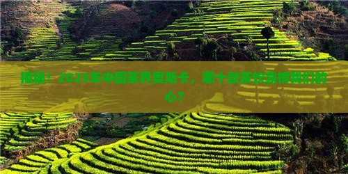 中国十大茶叶品牌最新排名榜