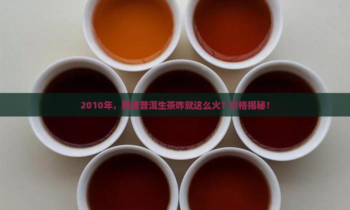 2010年普洱生茶价格