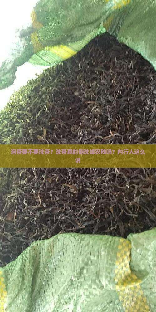 泡茶要不要洗茶过程