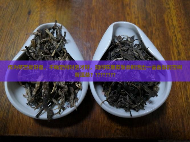 一壶古树普洱茶怎么泡
