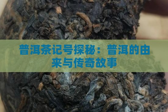 信记号普洱的由来