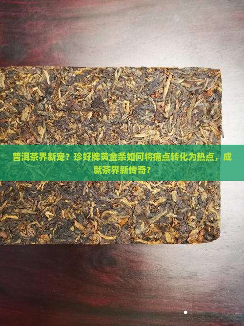 珍好牌普洱茶黄金条