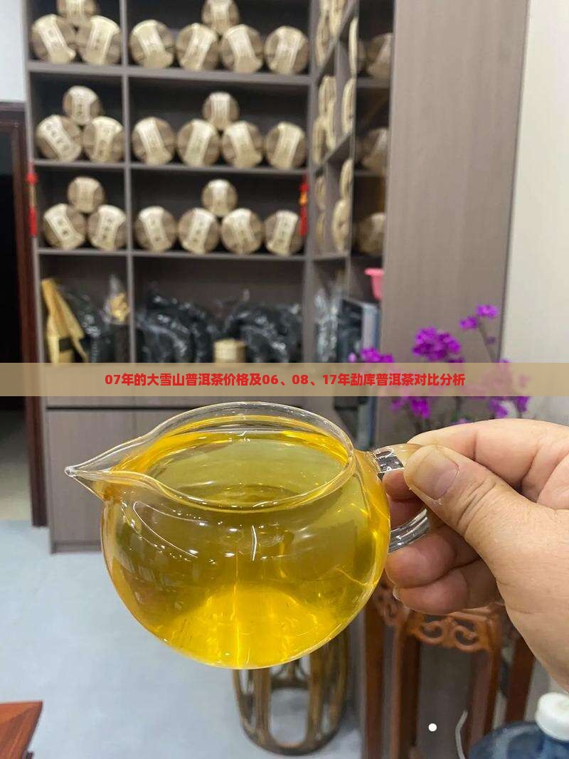 07年的大雪山普洱茶