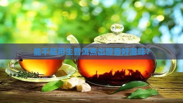 生普洱茶可以熬么