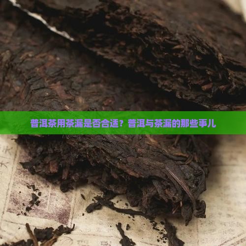 普洱茶可以用茶漏吗
