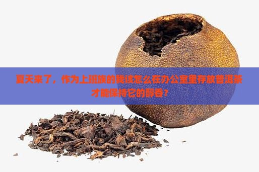 夏天普洱茶怎么藏