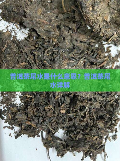 普洱茶的尾水是指什么