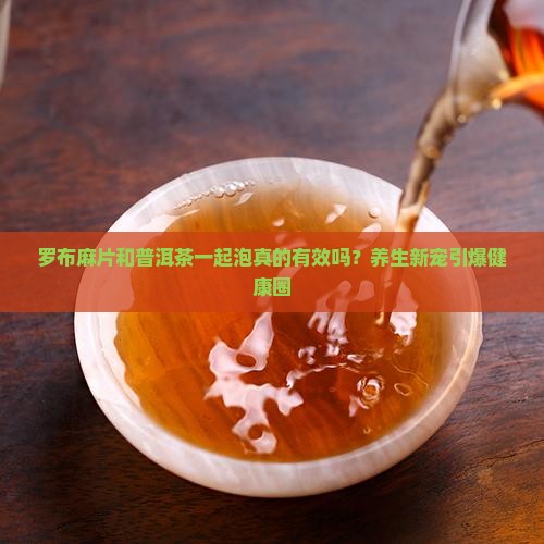罗布麻片和普洱茶一起泡