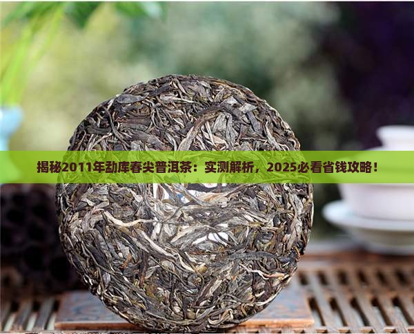2011年勐库春尖普洱茶