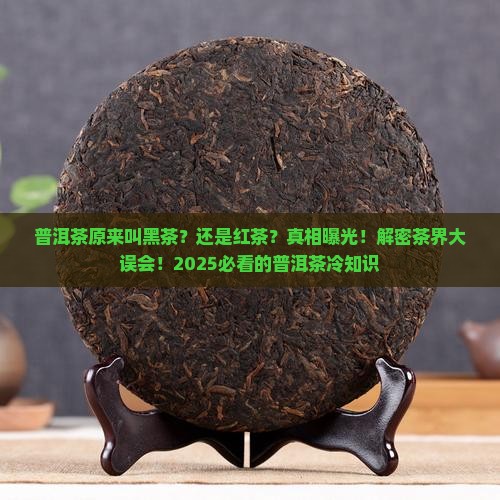 普洱茶最早叫黑茶嘛还是红茶