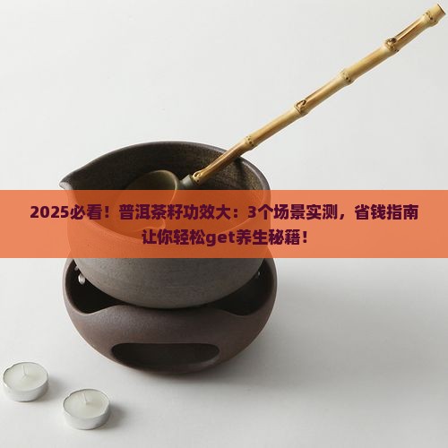 普洱茶籽的功效与作用