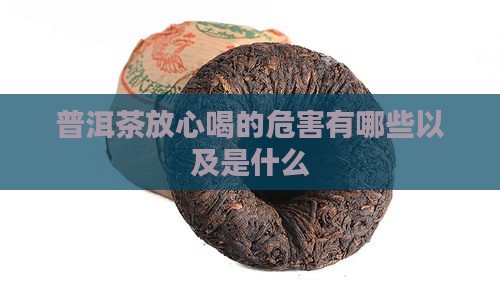 普洱茶放心喝的危害