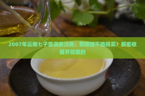 2007年云南七子普洱茶汉唐