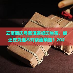 云南同庆号普洱茶绿印生茶