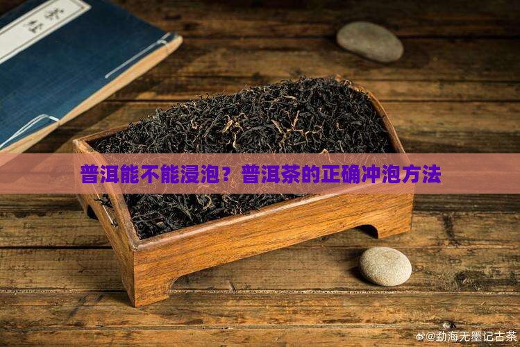 普洱茶能不能浸泡
