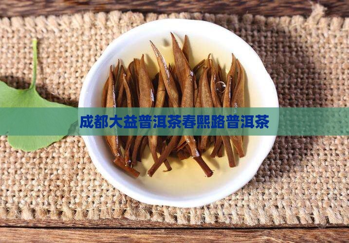 成都大益春熙路普洱茶