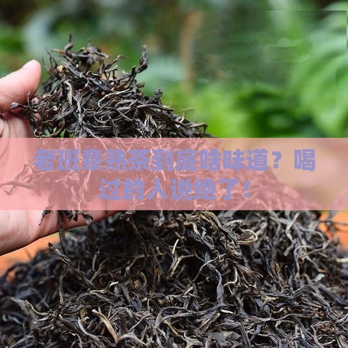 老班章熟茶口感特点描述