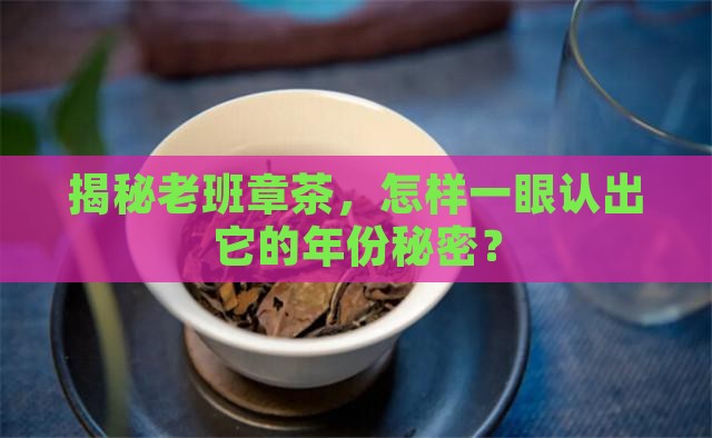 老班章包装如何查看年份