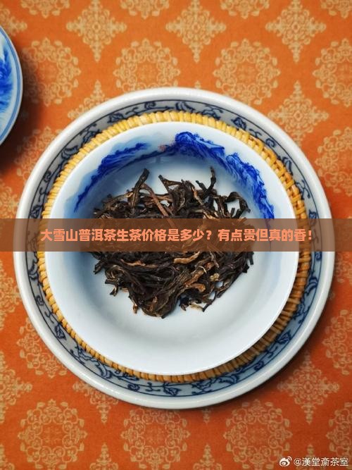 大雪山普洱茶生茶多少钱