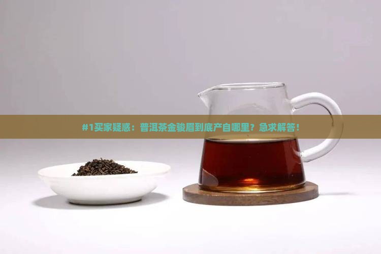 普洱茶金骏眉是哪里的茶