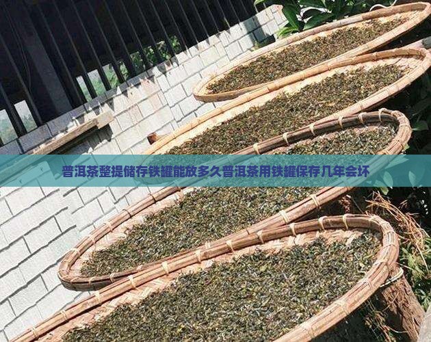 普洱茶整提储存铁罐