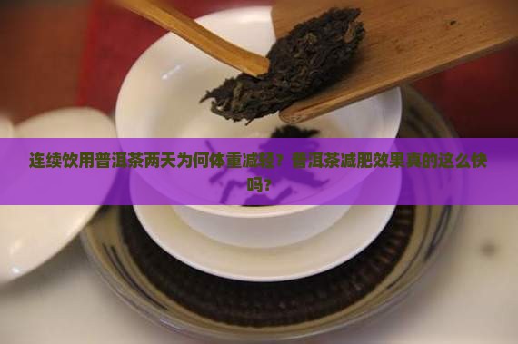 喝了两天普洱茶体重减轻了
