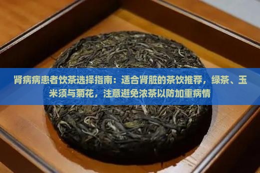 肾病喝什么茶好
