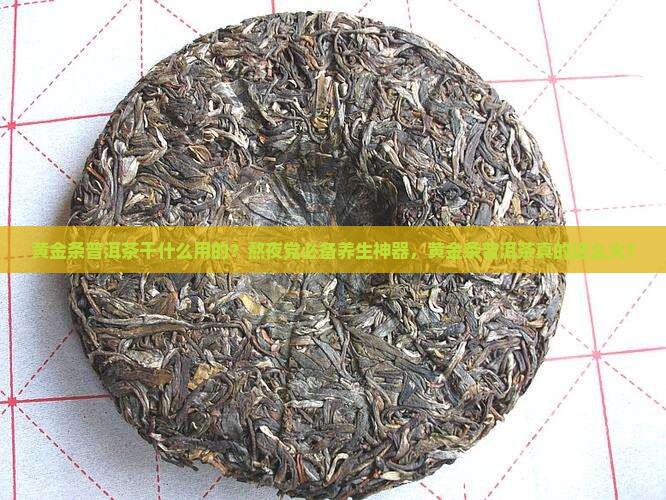 黄金条普洱茶干什么用的