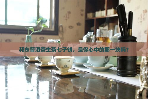邦东普洱茶生茶七子饼