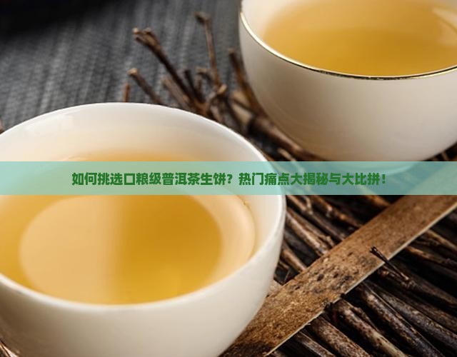 口粮级普洱茶生饼大比拼