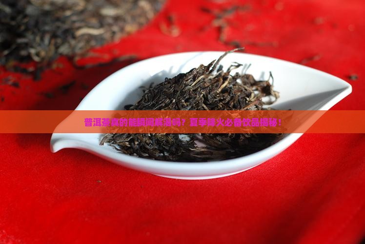 普洱茶能不能解渴一下