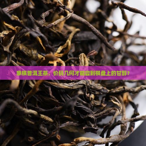 普洱茶王茶的象棋茶多少钱