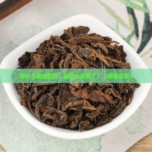 茶叶水属于什么肥料
