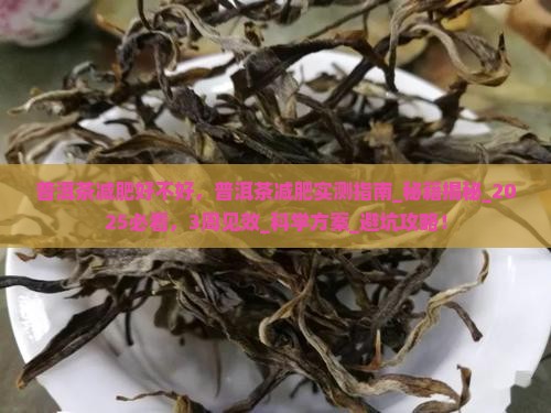 普洱茶减肥好不好