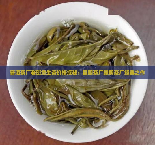 普洱茶厂老班章生茶价格探秘：昆明茶厂象明茶厂经典之作