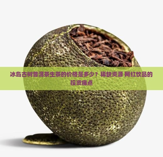 冰岛古树普洱茶生茶的价格