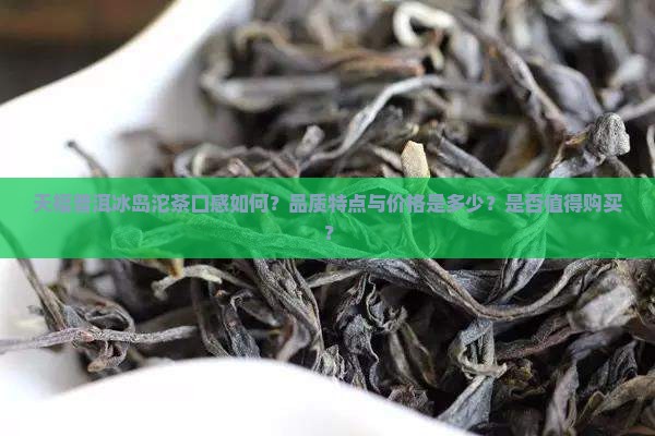 天福普洱冰岛沱茶