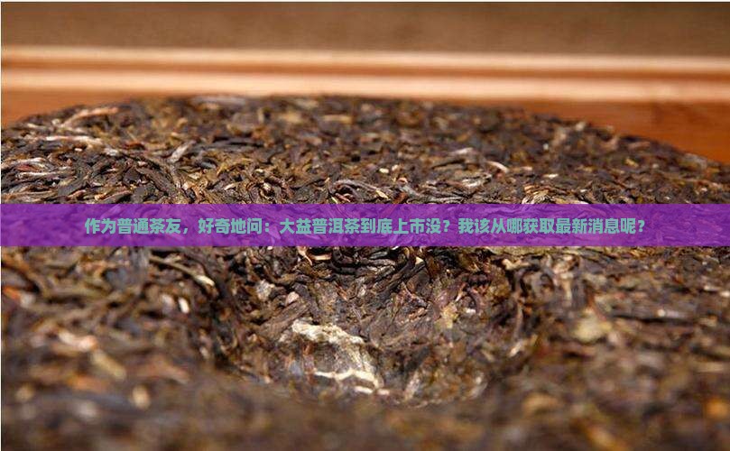 大益普洱茶公司有上市吗