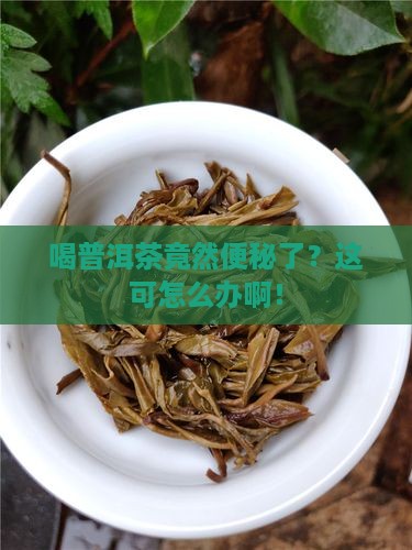 喝普洱茶便秘了怎么办