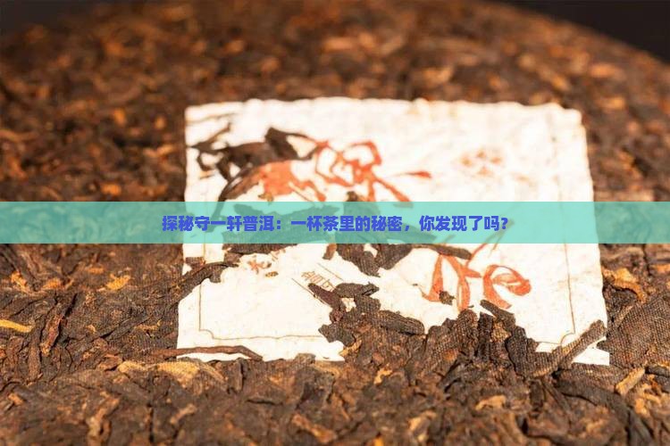 守一轩普洱茶优缺点
