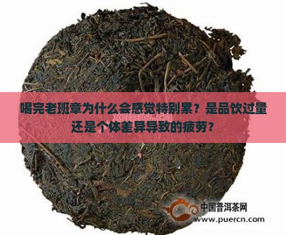 喝完老班章感觉特别累