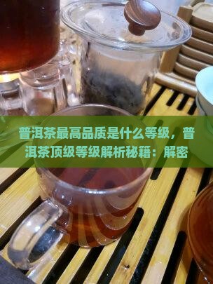 普洱茶最高品质是什么等级