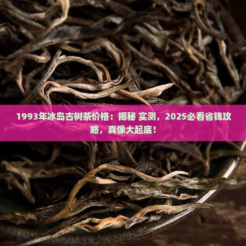 1993年冰岛古树茶价格
