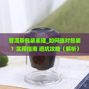 普洱茶包装素描