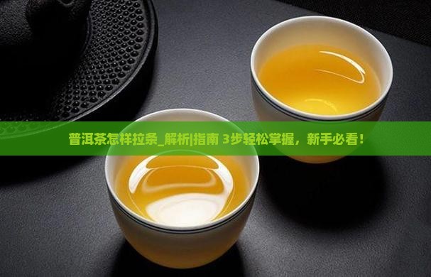 普洱茶怎样拉条