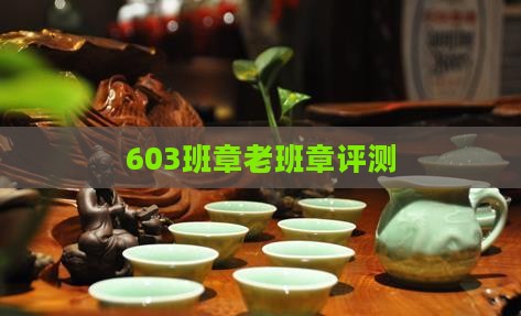 603老班章评测