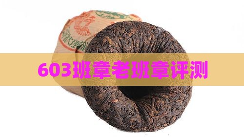 603老班章评测