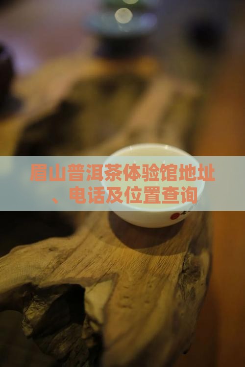 眉山普洱茶体验馆