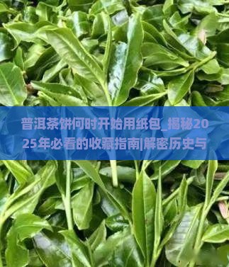 普洱茶饼何时开始用纸包
