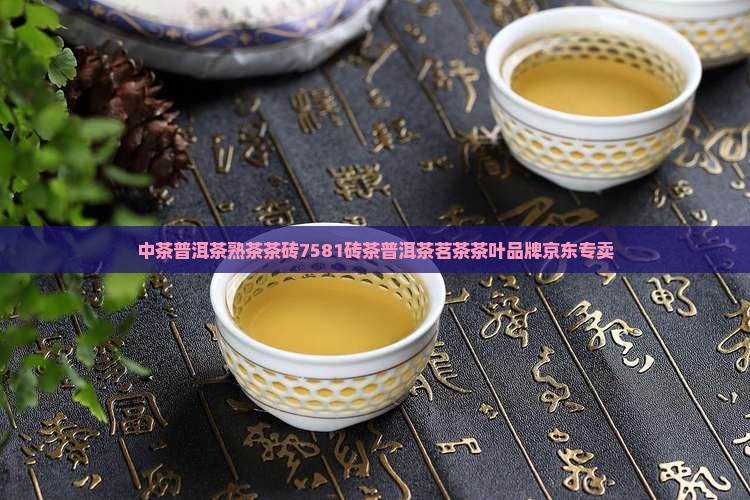 中茶普洱茶茶砖7581